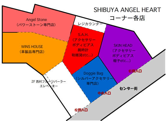 コーナー図